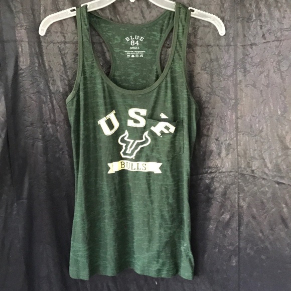 Blue 84 USF Bulls sleeveless tee - Picture 1 of 6